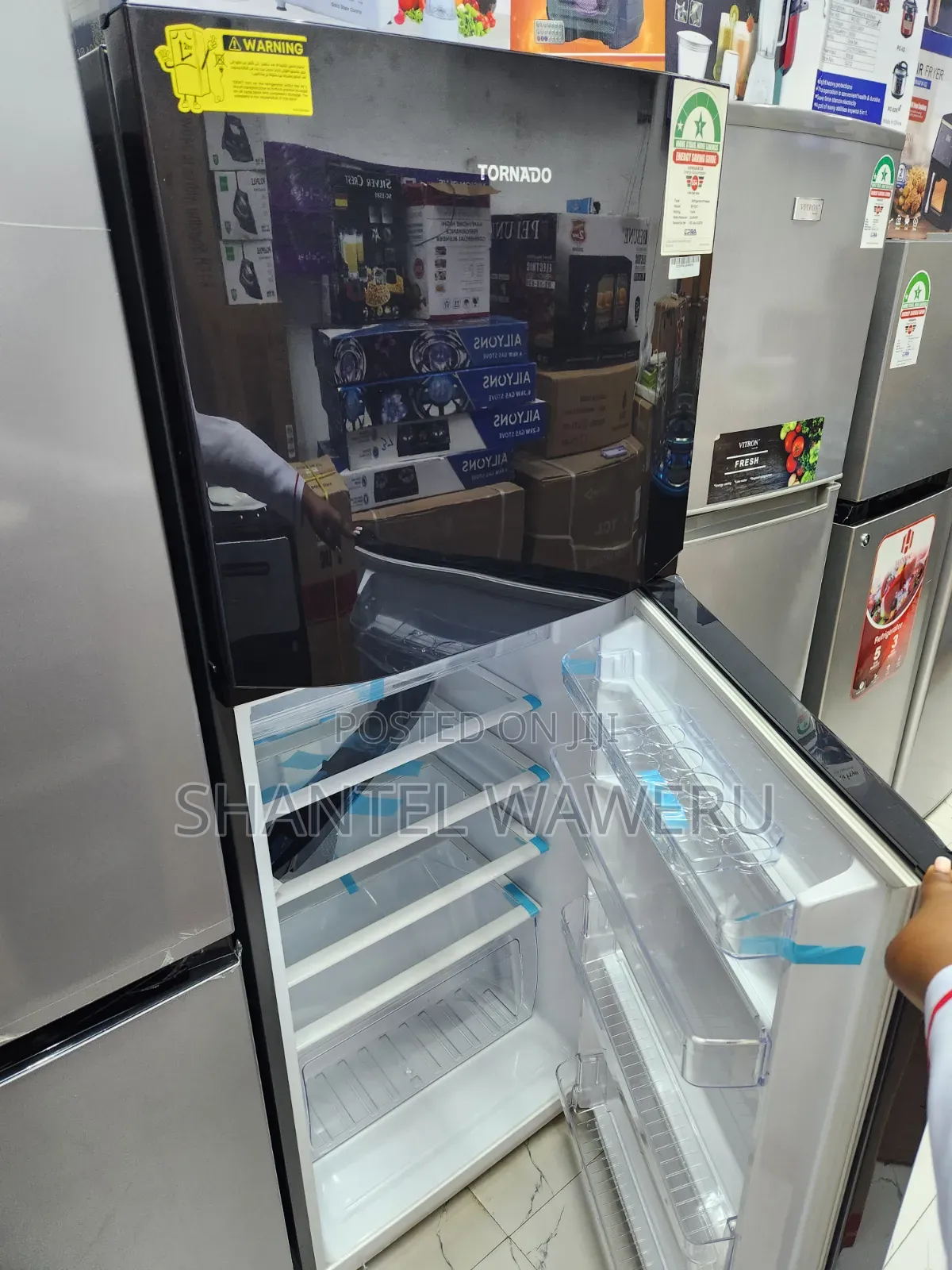 Tornado 114rt Double Door Fridge