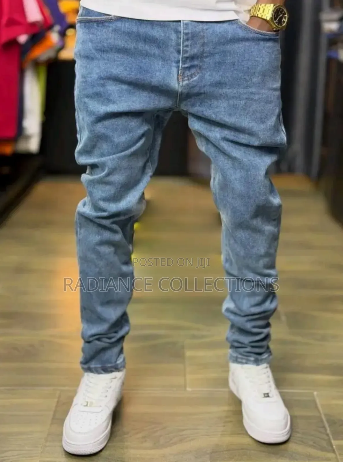 Light Blue Men Jeans (Sizes 30-38)