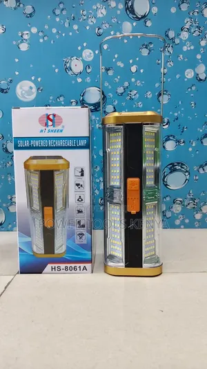 Solar-Powered Rechargeable Lantern
