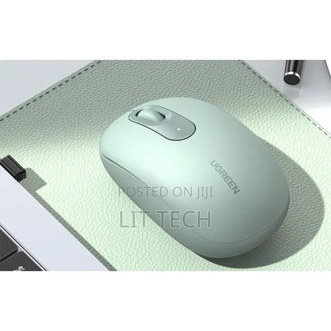 Ugreen MU105 (UG-90672) 2.4G Wireless Mouse – Celadon Green