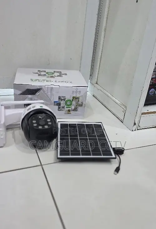 Single Lens Solar CCTV Camera 4G Solar Security Camera 4MP