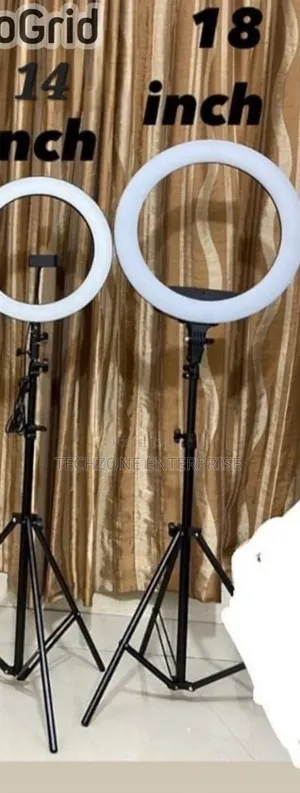 Ringlight 18 Inch With Tripod Stand and Phone Holder 