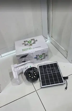 V380 Pro 4G Solar Camera 24 HrsRecording 4MP 1080P Wireless PTZ Camera