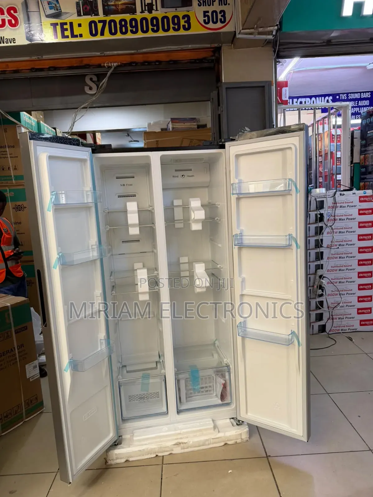 Ramtons 430litres RF/319 Side by Side
