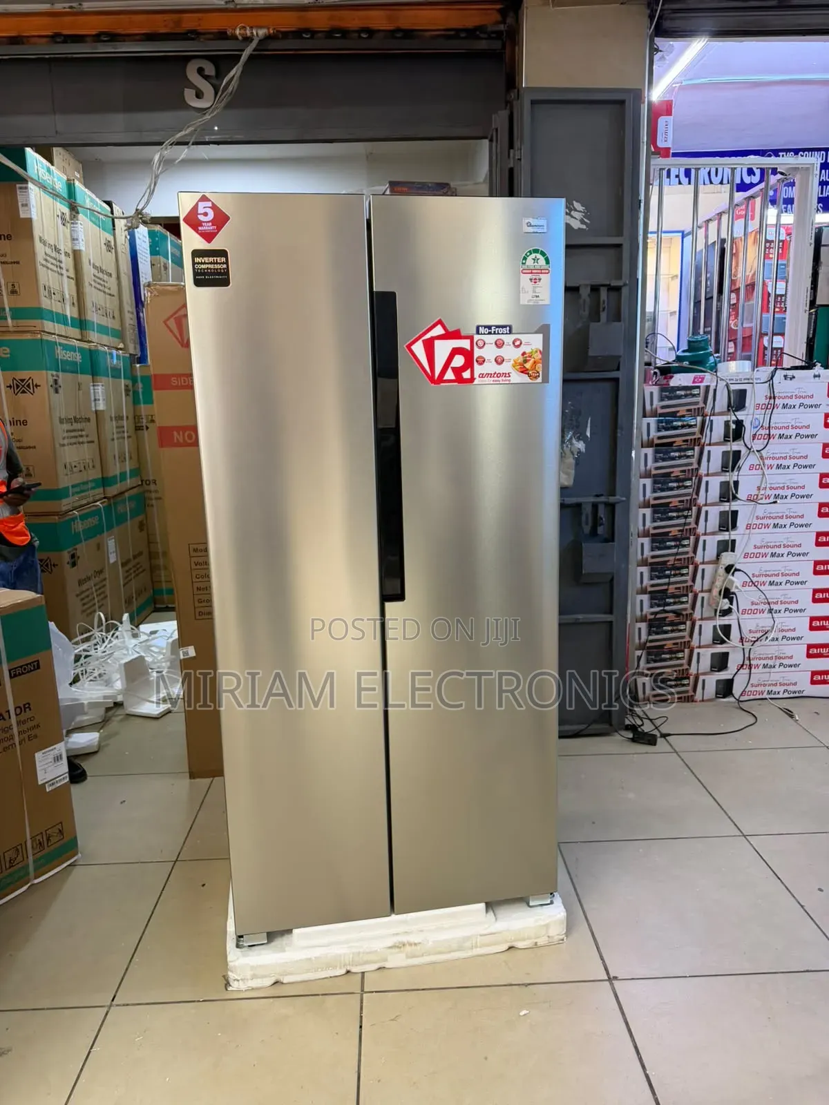 Ramtons 430litres RF/319 Side by Side