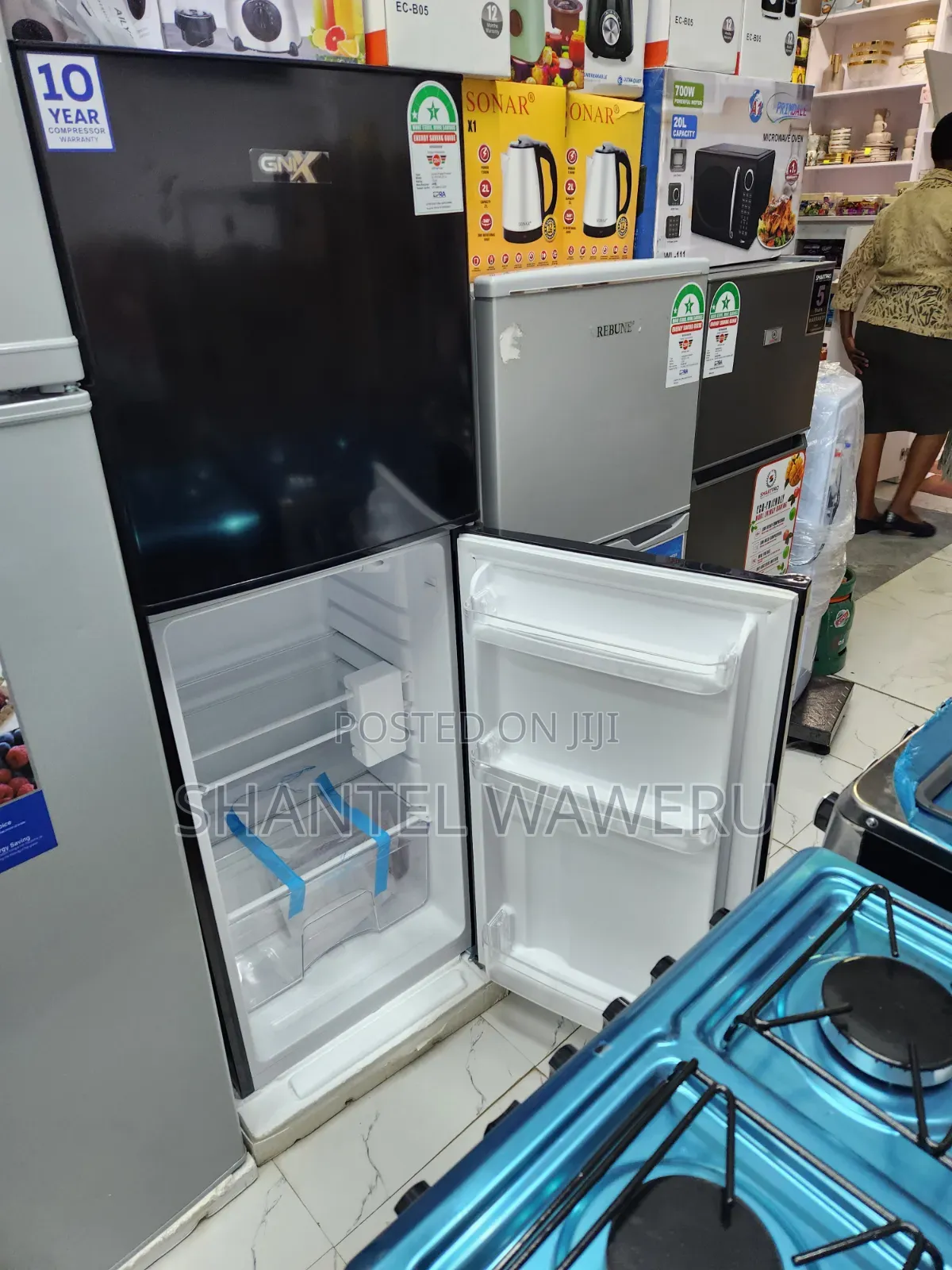 Gnix Fr168df Double Door Refrigerator