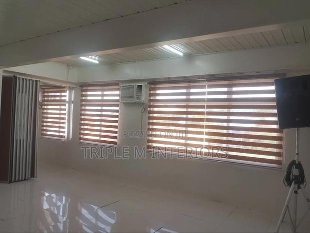 High-End Office Zebra Roller Window Blinds - main view
