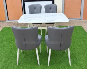 Dining Table & Chairs Set 4/6-Seater