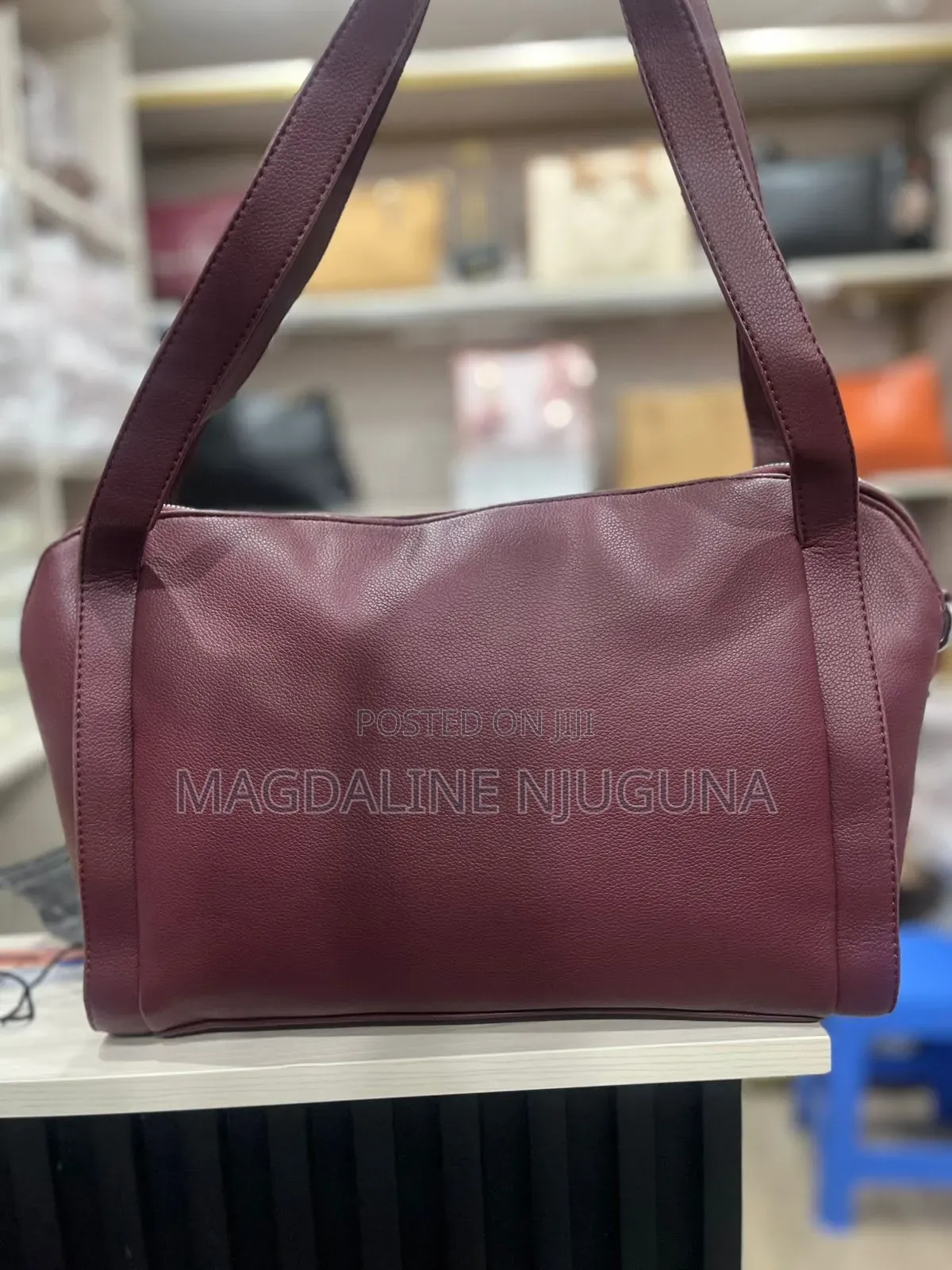 Luna Leather Tote Bag
