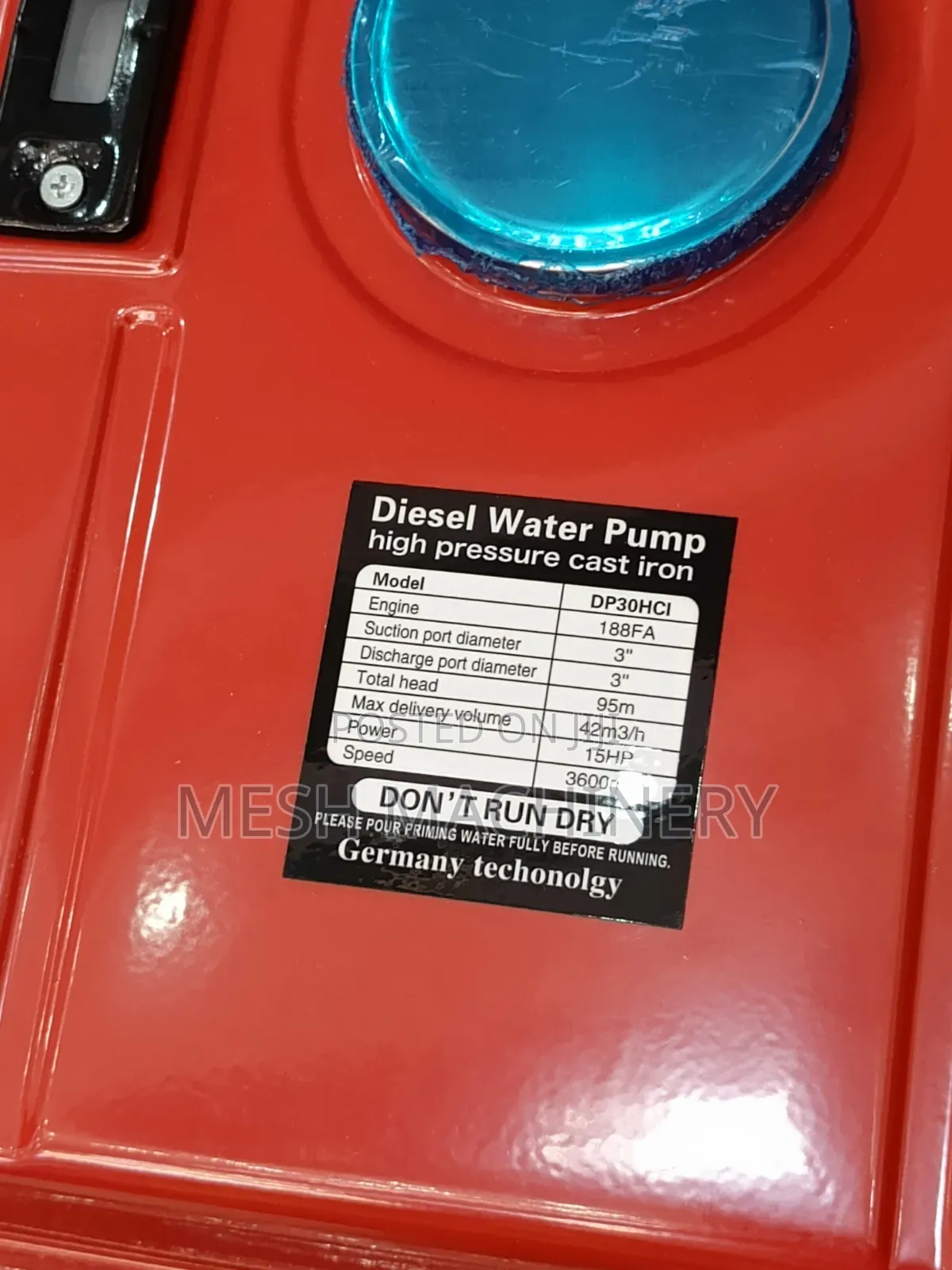 Pulsar DP 30HCI Diesel Water Pump