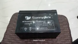 Sunnypex 12V 7Ah Deep Cycle Solar Gel Battery.