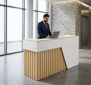 160CM Reception Counter Desk : Front Desk- 1600mm