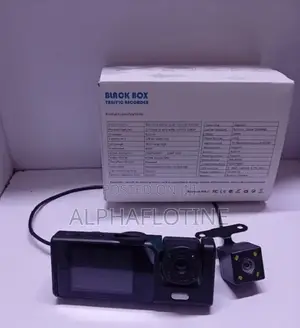 Black Box Traffic Recorder Dual Dash Cam