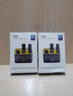 T68 Dual Wireless Microphone – Professional Audio