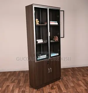 Two Door Wooden Office Cupboard