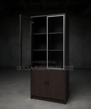 Two Door Wooden Office Cupboard