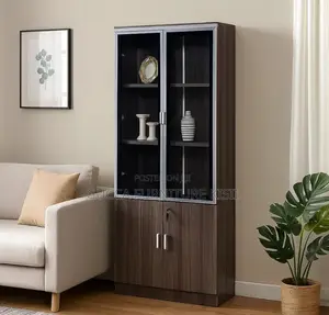 Two Door Wooden Office Cupboard