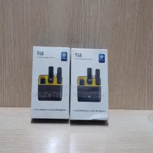 T68 Dual Lavalier Microphone – Noise Reduction