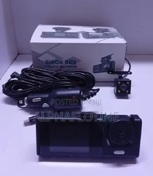 Security 3 in 1 Dash Cam Front, Inner & Rear