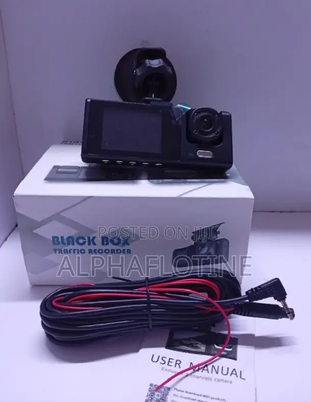 Security 3 in 1 Dash Cam Front, Inner & Rear