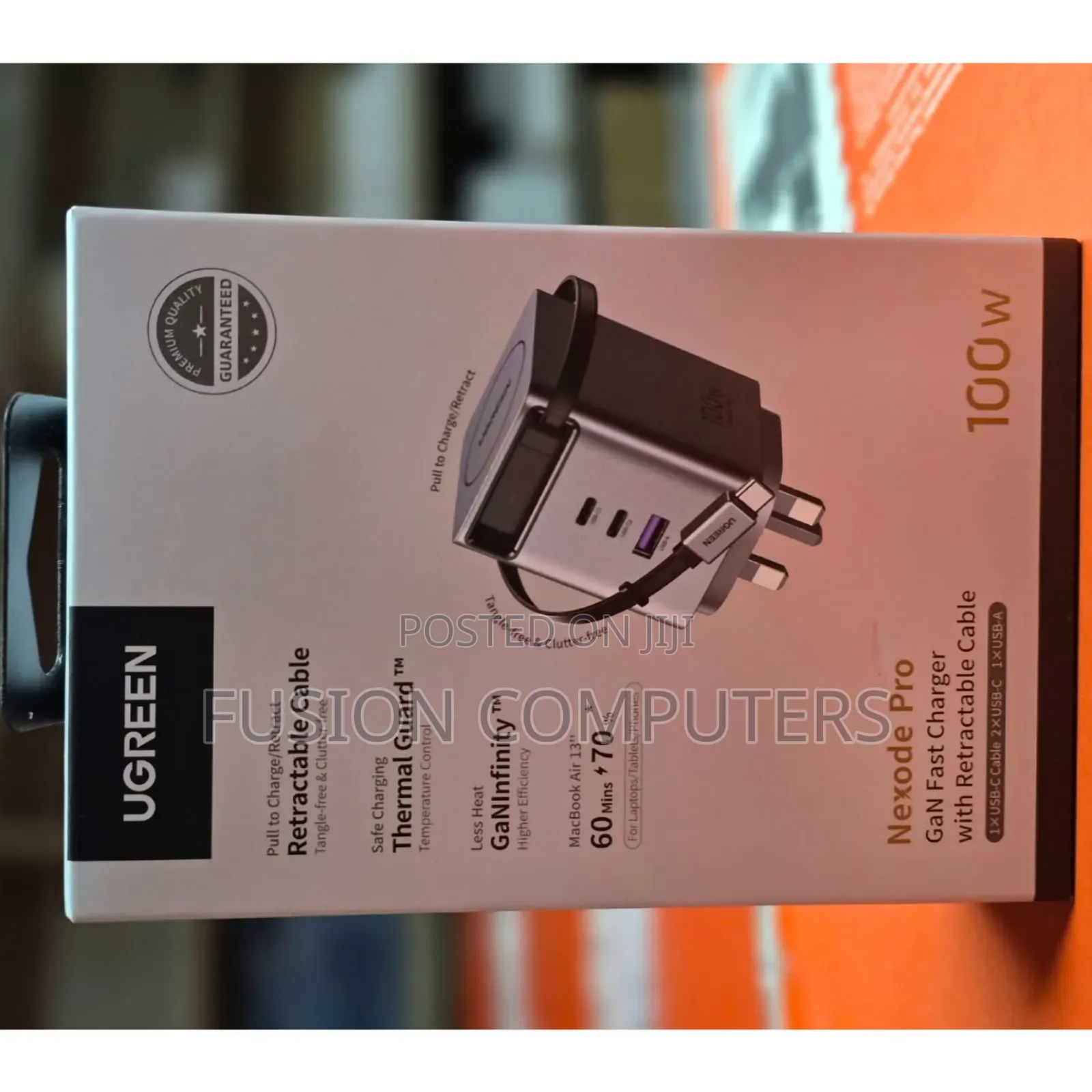 The UGREEN Nexode Pro 100W GaN Charger