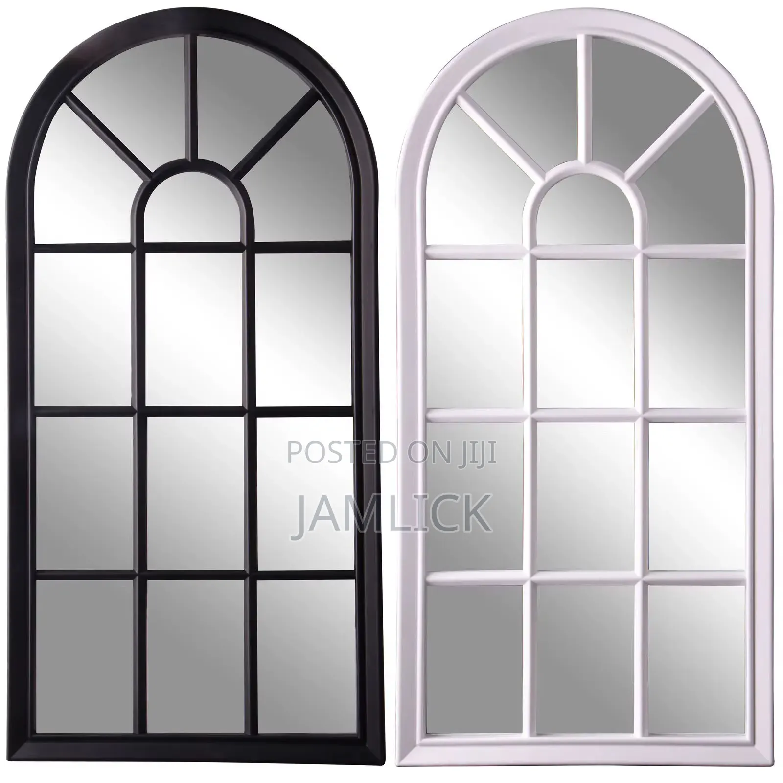 Window Mirror Decorative Wall Mirror Elegant Home Bedroom Décor - Ks