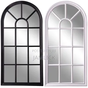 Window Mirror Decorative Wall Mirror Elegant Home Bedroom Décor - Ks