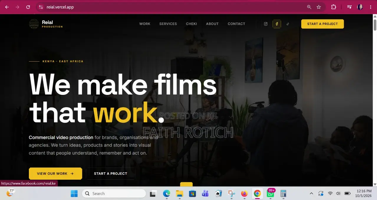Professional Business Website Design for Small Businesses From 15,000