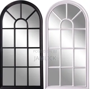 Window Mirror Decorative Wall Mirror Elegant Home Bedroom Décor - Ks