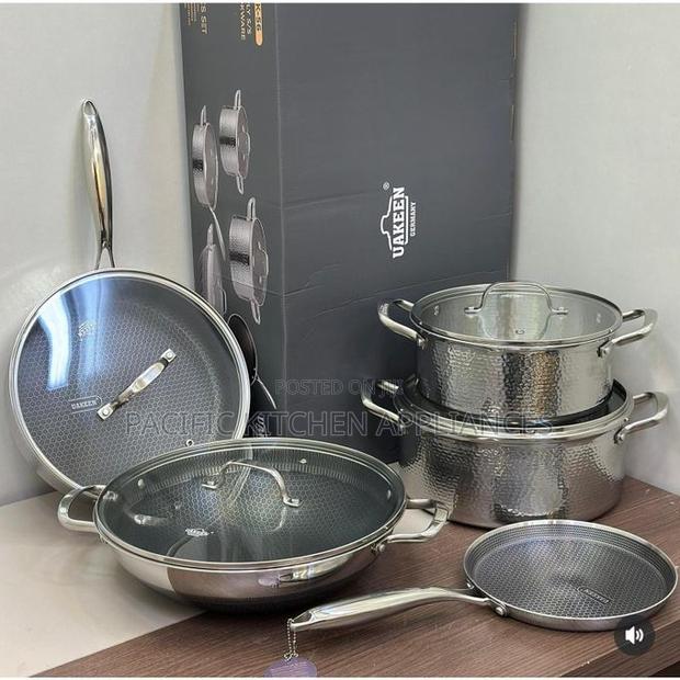 Uakeen Stainless Steel Cookware Set - main view