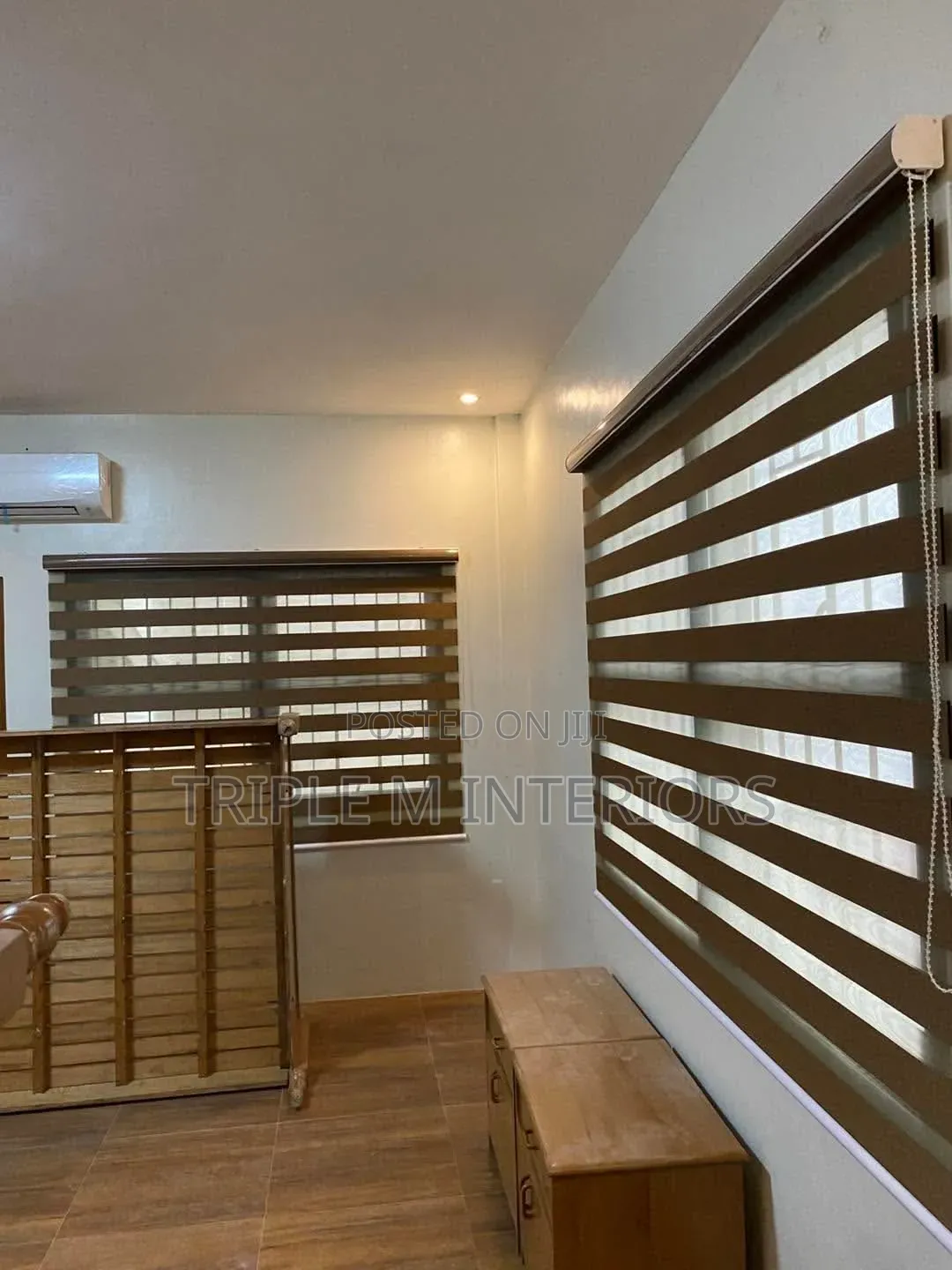 Corporate Window Treatment - Zebra Roller Blinds