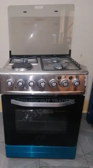 Sarahtech 60×60 3 Gas + 1 Electric Cooker – Rotisserie