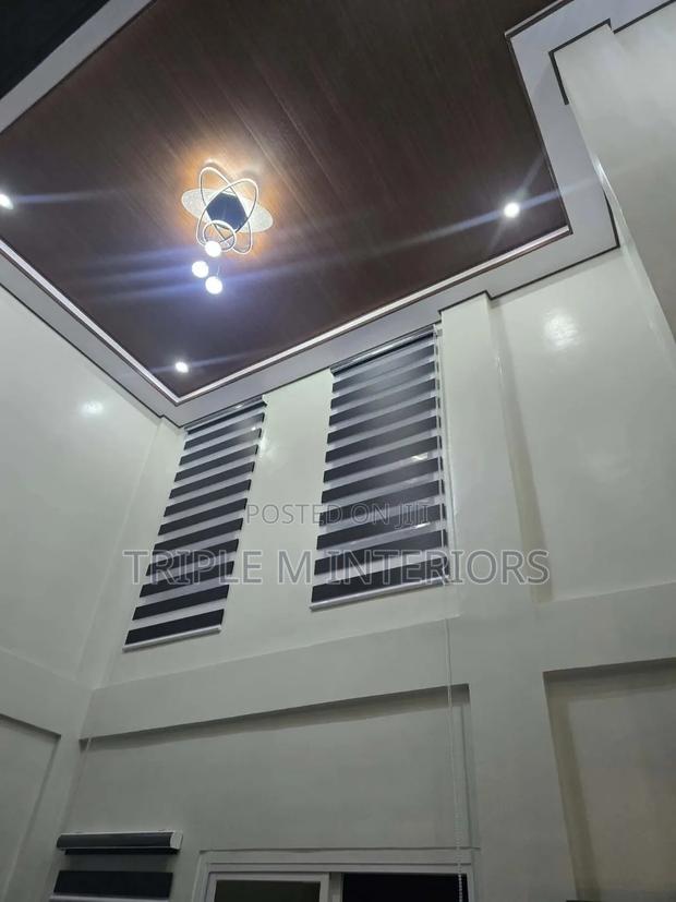 Master Bedroom Zebra Roller Blinds - Blackout Option - thumbnail 2