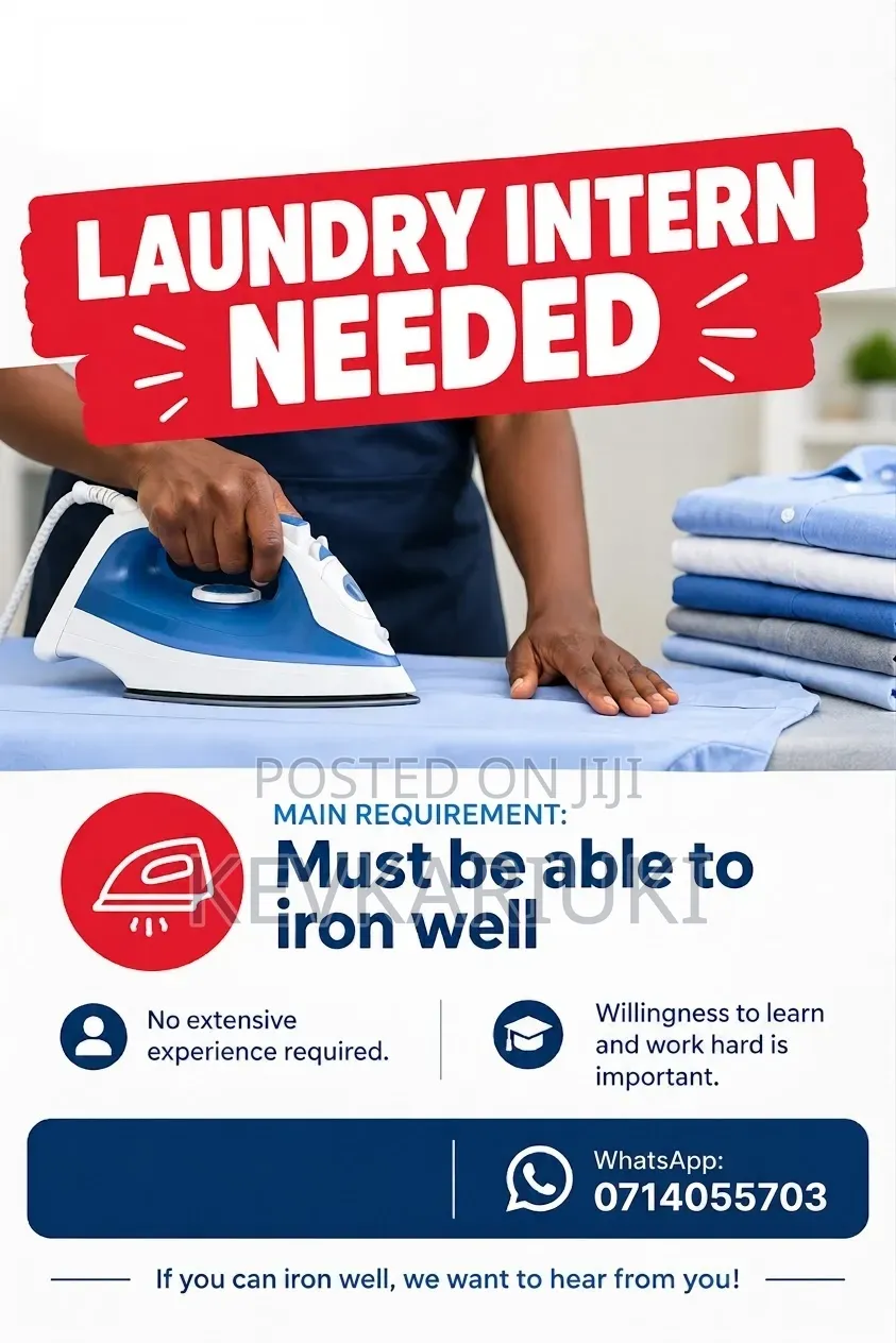 Laundry Attendant Intern