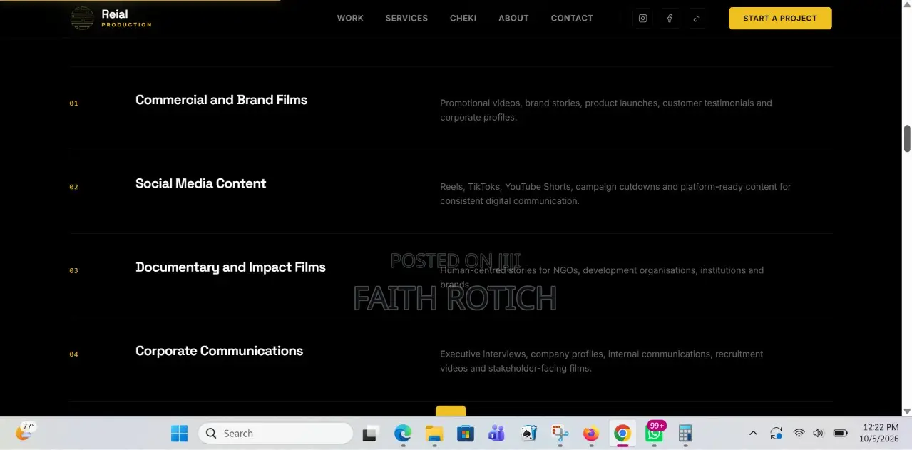 Videography, Photography and Video Editing