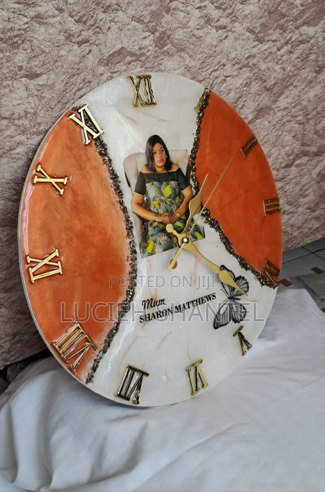Resin Wall Clock