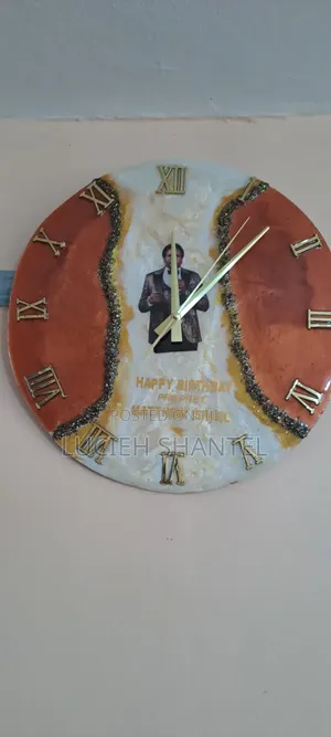 Resin Wall Clock