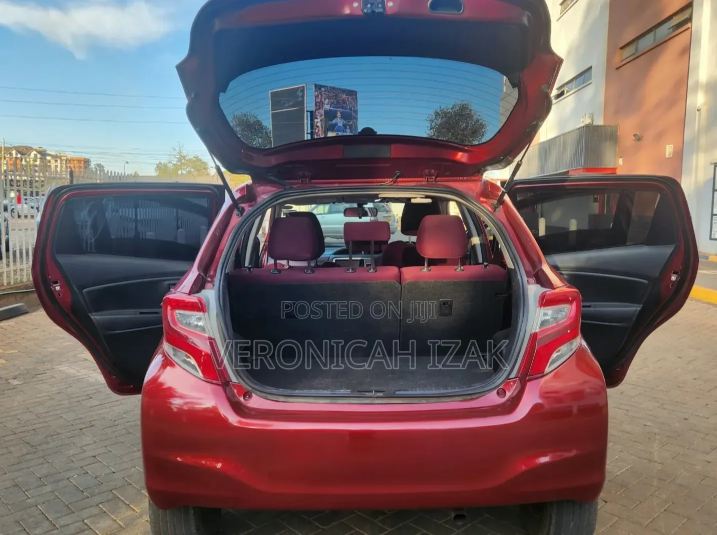 Toyota Vitz 2015 Red