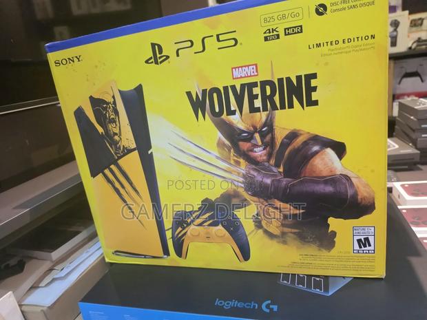 Playstation 5 Wolverine Edition - main view