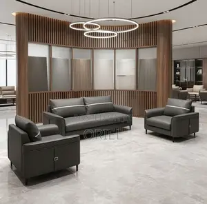 5Seater Executive Office Leather Sofa:Executive Reception Leather Sofa