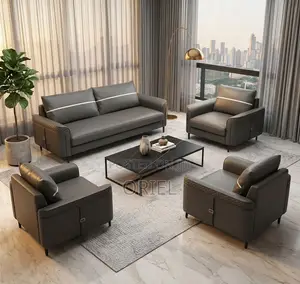 5Seater Executive Office Leather Sofa:Executive Reception Leather Sofa