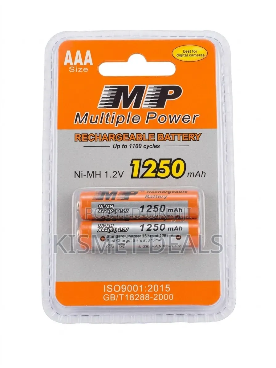 MP 1250 AAA Rechargeable Battery