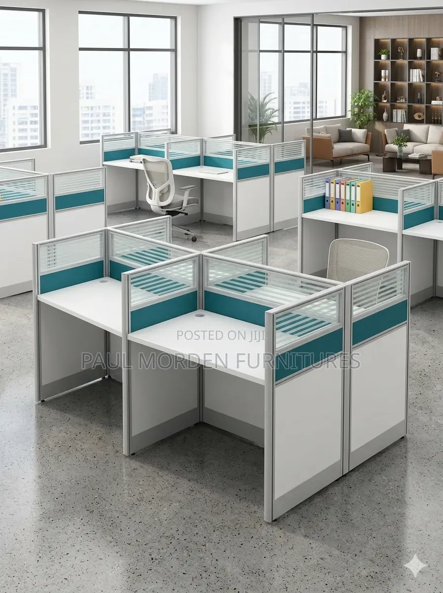 Cubicle Four Ways Working Station