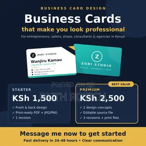Professional Business Card Design