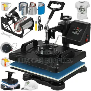 Combo Multifunction 8 in 1 Flat Printing Heat Press Machine