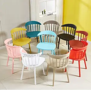 Durable Ergonomic Plastic Restaurant Chairs