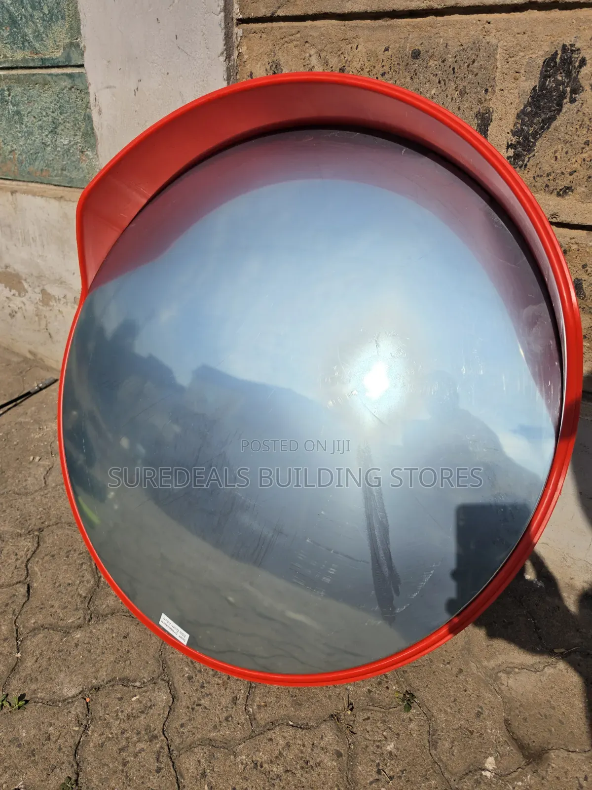 Wide-Angle Convex Safety Mirror