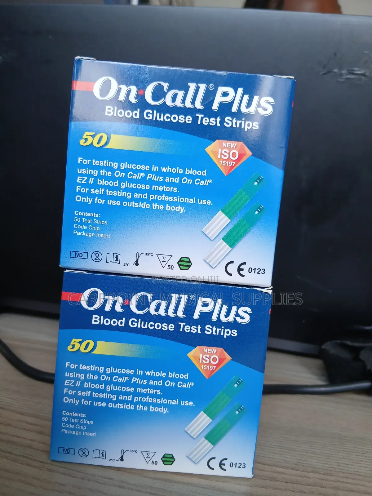 On Call Plus Glucometer Strips