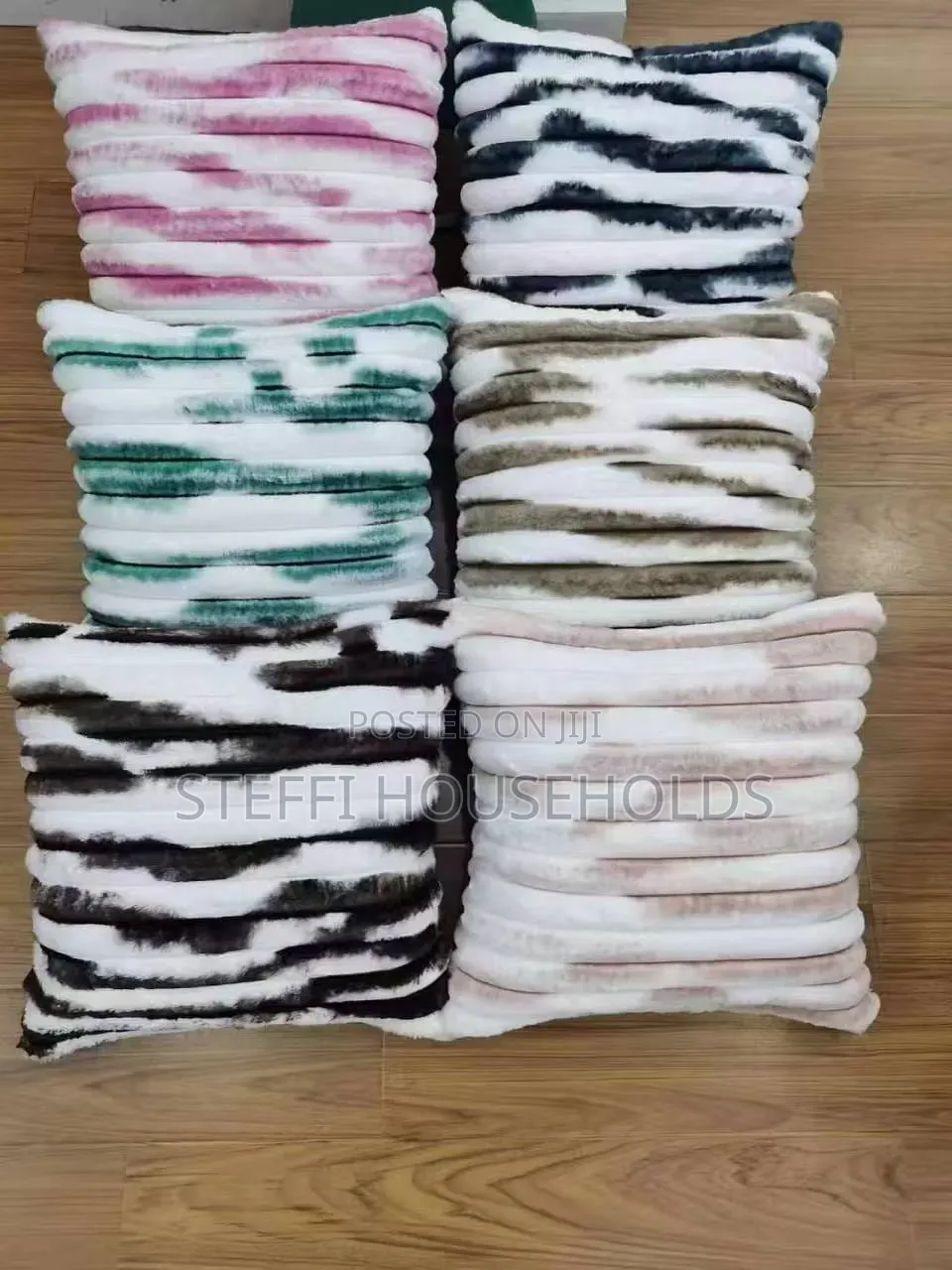 Faux Fur Throw Pillows Cases