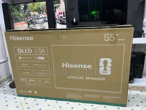 Hisense 55q6q Qled Vidaa Smart 4k TV 55inches